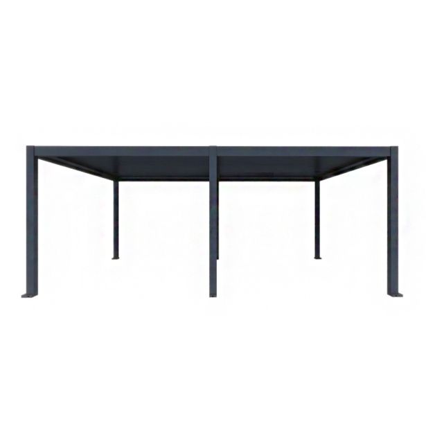 BIOKLIMATSKA PERGOLA MS VISCOM 5.85 X 4.03 M TEMNO SIVA