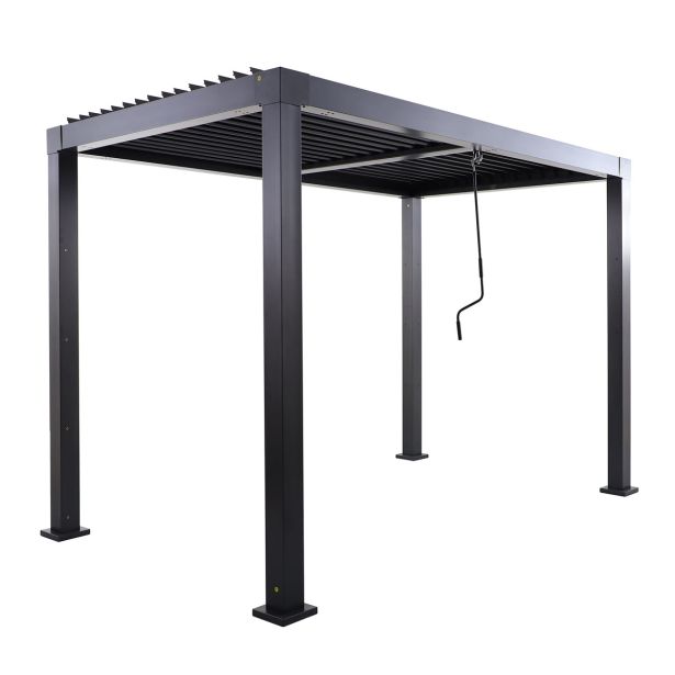 PERGOLA NATERIAL CLIMA ORIGIN BIOCLIMATIC ALU 313X198 TEMNO SIVA