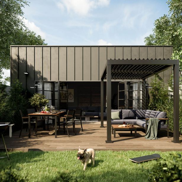 PERGOLA NATERIAL CLIMA ORIGIN BIOCLIMATIC ALU 313X198 TEMNO SIVA