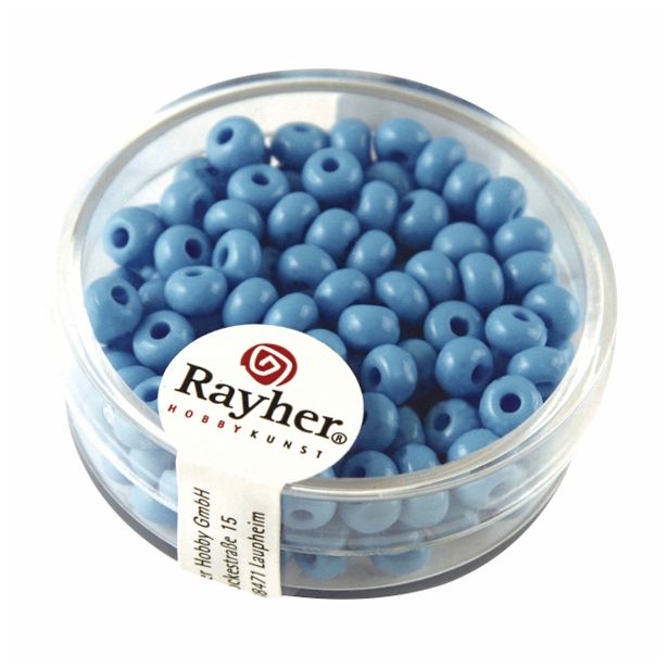 PERLE RAYHER PERLE INDIJANSKE, 4.5 MM SVETLO MODRE , 17G