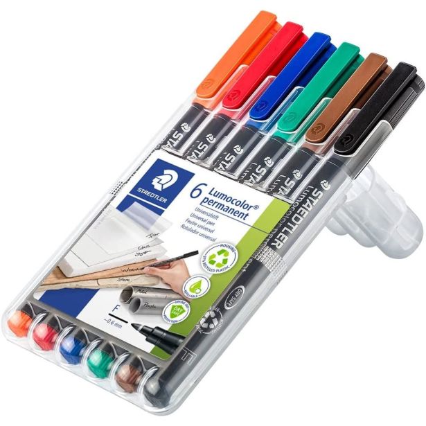 PERMANENTNI FLOMASTER STAEDTLER 318 1/6 F 0.6MM