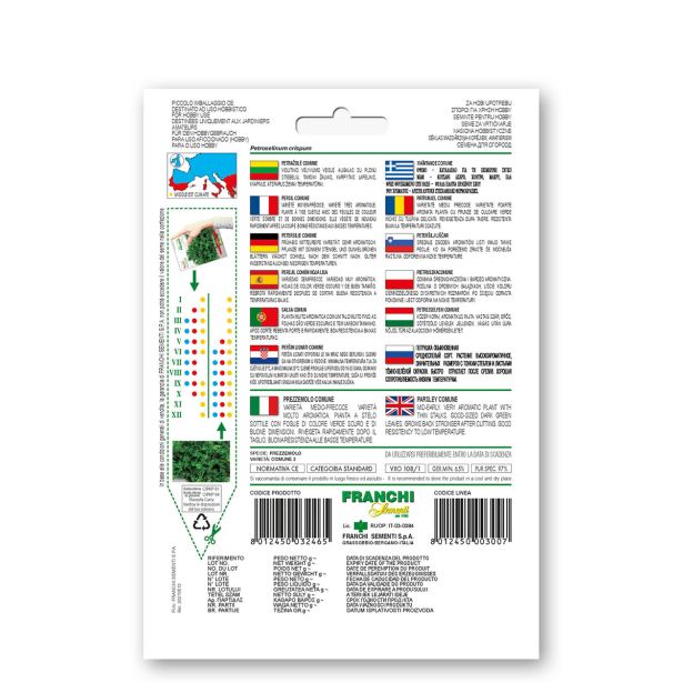PETERŠILJ FRANCHI SEMENTI PETERŠILJ NAVADNI VXO 108/1