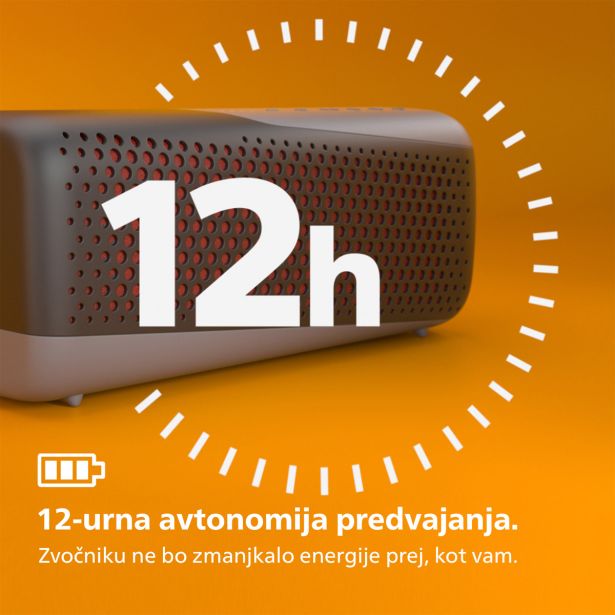 PRENOSNI ZVOČNIK  PHILIPS GO TAS4807W