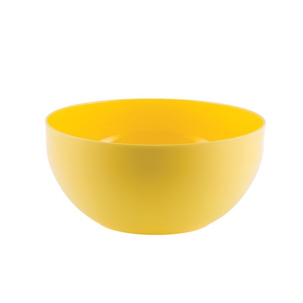 PIKNIK PROGRAM UCSAN PLASTIK SERVIRNA SKLEDA 6 L RUMENE BARVE