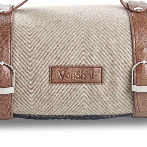 PIKNIK PROGRAM VONHAUS ODEJA VONSHEF 147 X 180CM, RJAVA