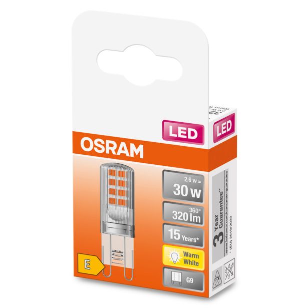 RAZNA LED ŽARNICA OSRAM PIN30 2.6W/827, G9 STAR