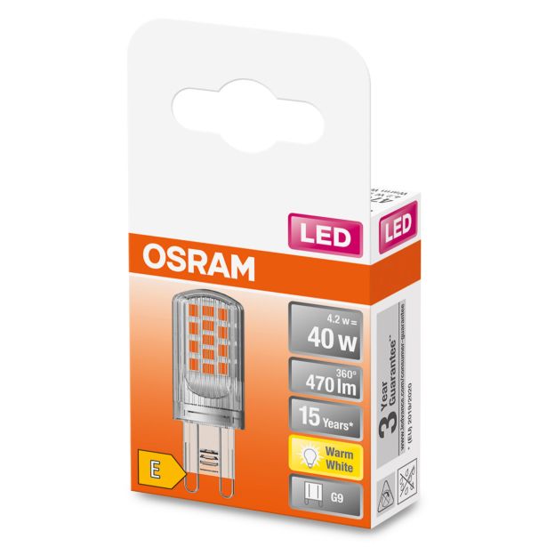 RAZNA LED ŽARNICA OSRAM PIN40 4.2W/827, G9 STAR