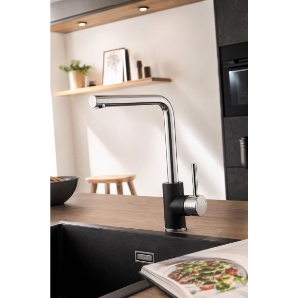 PIPA KUHINJSKA SINK SOLUTION MAYA ČRNA