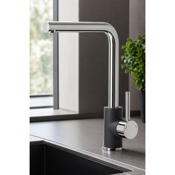 PIPA KUHINJSKA SINK SOLUTION MAYA ČRNA
