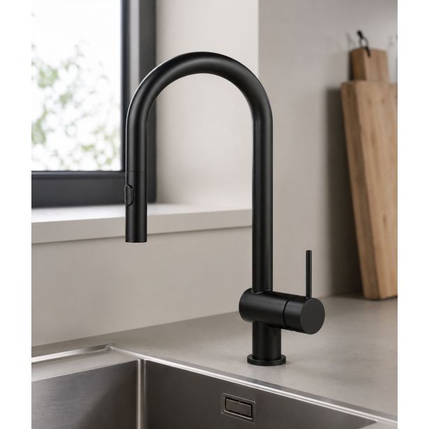 PIPA KUHINJSKA SINK SOLUTION NIKA ČRNA