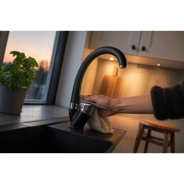 PIPA KUHINJSKA SINK SOLUTION SARA ČRNA
