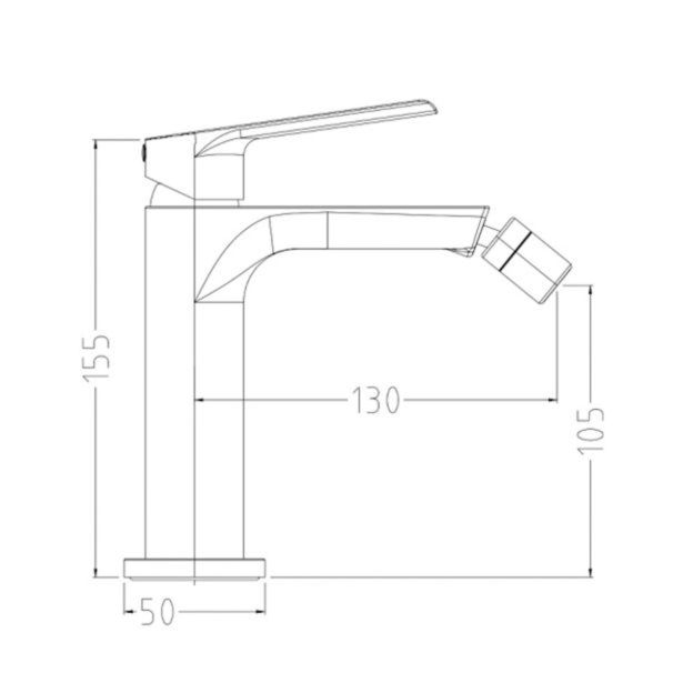 PIPA ZA BIDE BLITZ VIVA 1705 BETON