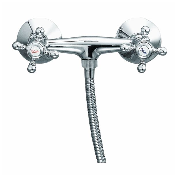 PIPA ZA TUŠ KAD UNITAS STIL DVOROČNA GIBLJ CEV, PRHA, DRŽALO, KROM