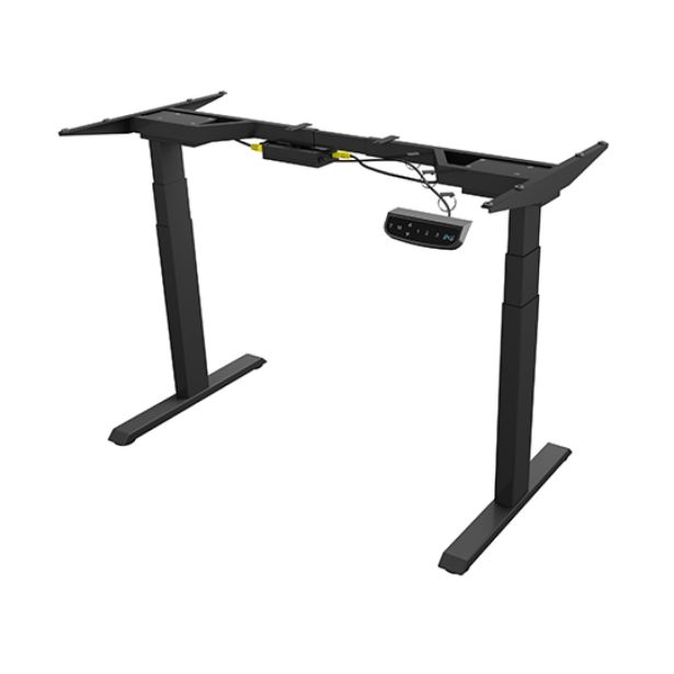 PISALNA MIZA ICY BOX SIT&STAND OKVIR ZA MIZO ELEKTRIČEN ERGONOMSKI ČRN