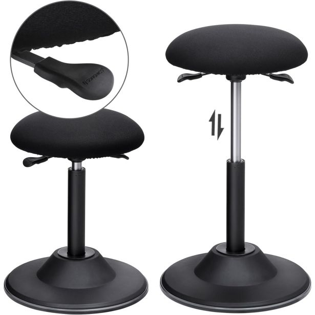 PISALNI STOL SONGMICS VIŠINSKO NASTAVLJIV OSC01BK