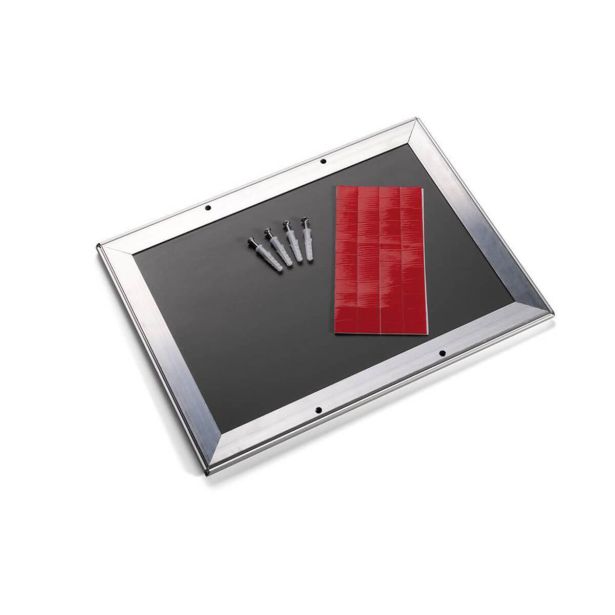 PISARNIŠKI PRIPOMOČKI DURABLE SNAP ALUMINIJAST OKVIR A4 SREBRN