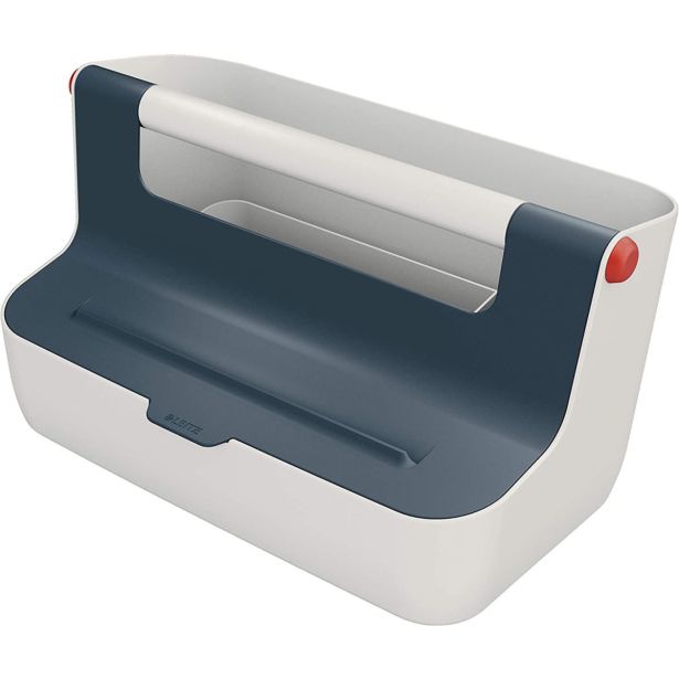 PISARNIŠKI PRIPOMOČKI LEITZ COSY-WOW COSY ORGANIZATOR S POKROVOM SIV