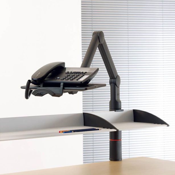 PISARNIŠKI PRIPOMOČKI NOVUS STOJALO ZA TELEFON TALKMASTER ČRNA