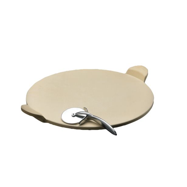 REŠETKA ALI PLOŠČA NAPOLEON PIZZA KAMEN Z NOŽEM