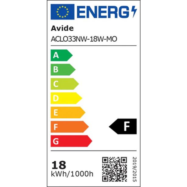 PLAFONJERA AVIDE LED ATLAS 18W 4000K