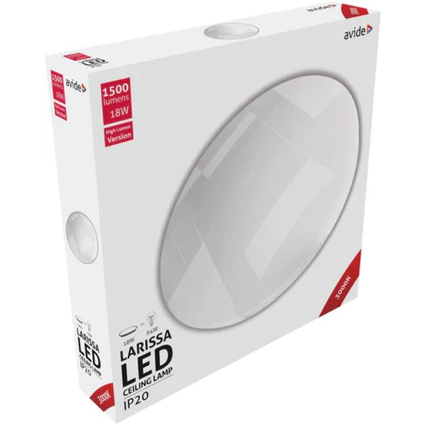 PLAFONJERA AVIDE LED LARISSA 18W 3000K