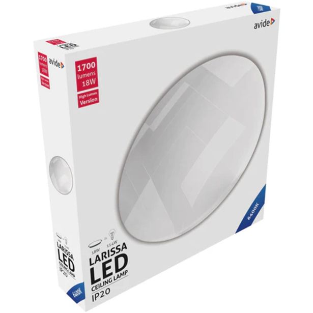 PLAFONJERA AVIDE LED LARISSA 18W 6400K