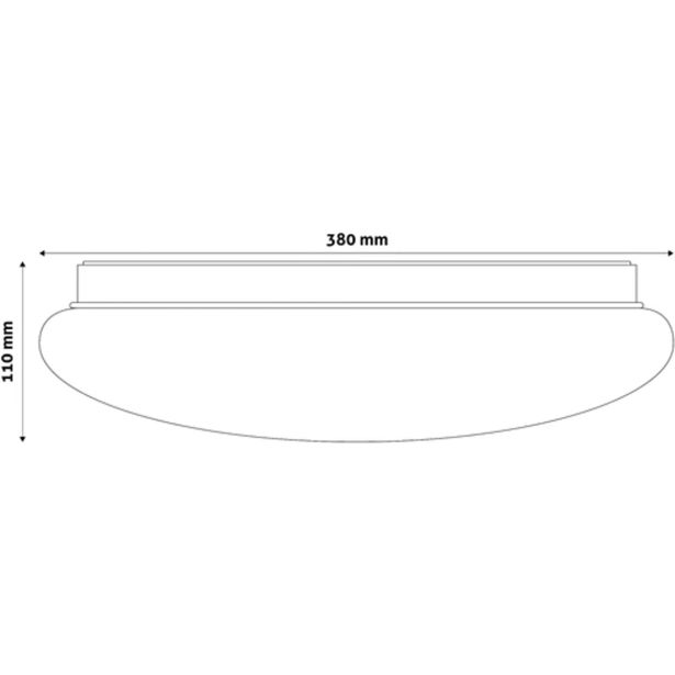 PLAFONJERA AVIDE LED STELLA 24W 3000K