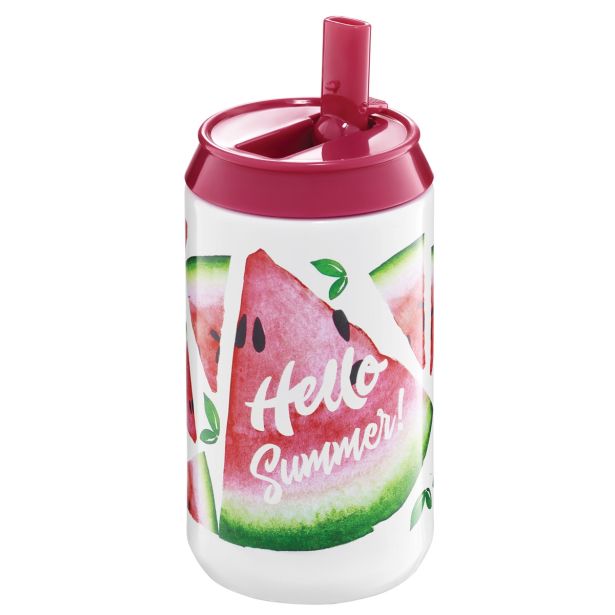 PLASTENKA ZA VODO AMBITION VAKUMSKA 250ML TROPICAL LUBENICA