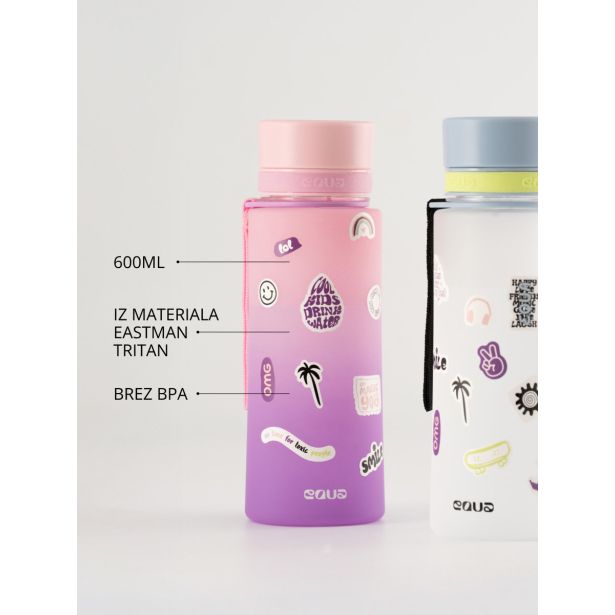 PLASTENKA ZA VODO EQUA CERTIFIED ICON 600 ML
