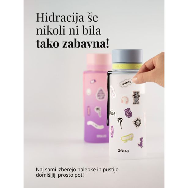 PLASTENKA ZA VODO EQUA SK8ER KID 600 ML