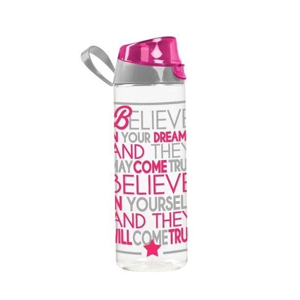 PLASTENKA ZA VODO HEREVIN 0.7 L DREAM PINK