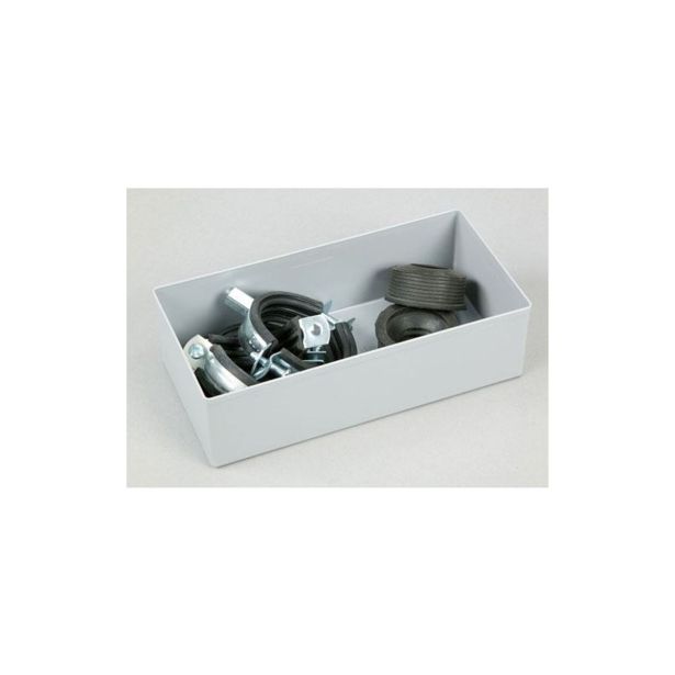 PLASTIČNA ŠKATLA ALLIT S-5 108X216X63 MM 63/5 SIVA