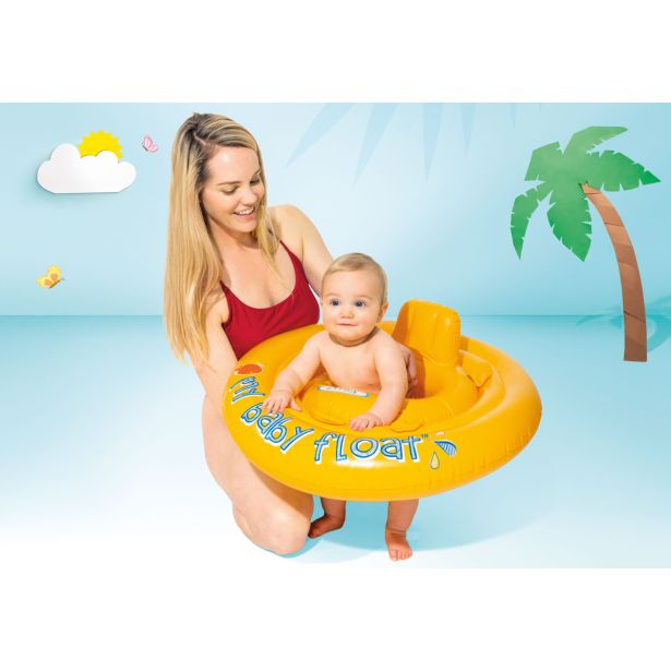 PLAVALNI PRIPOMOČEK INTEX NAPIHLJIV OBROČ S SEDEŽEM 70 CM