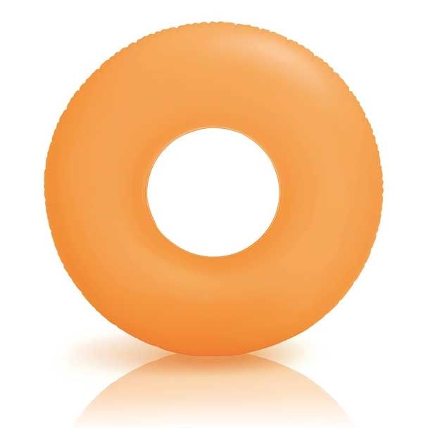 PLAVALNI PRIPOMOČEK INTEX NEON OBROČ 91 CM RAZLIČNE BARVE