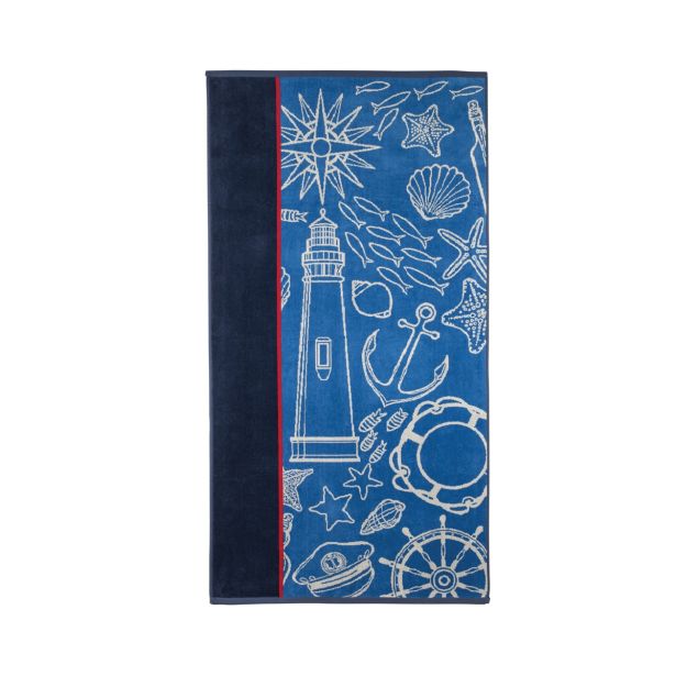 BRISAČA SVILANIT PLAŽNA LIGHTHOUSE 75X150 CM