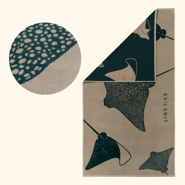 PLAŽNA BRISAČA MANTAS 100X180