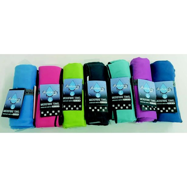 BRISAČA PLAŽNA ENOBARVNA,MIKROF. 80X160 CM SORTIRANO