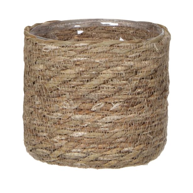 ATLANTIC KOŠARA SVETLO RJAVA - H14XD14CM