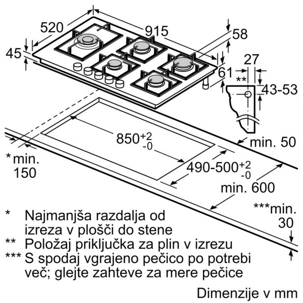 PLINSKA KUHALNA PLOŠČA BOSCH PRS9A6H40