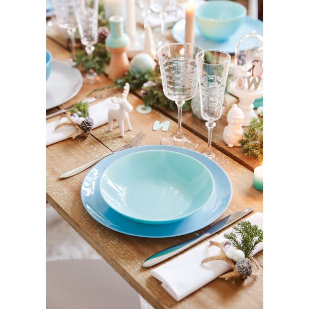 PLITVI KROŽNIK LUMINARC 25 CM DIWALI MODER