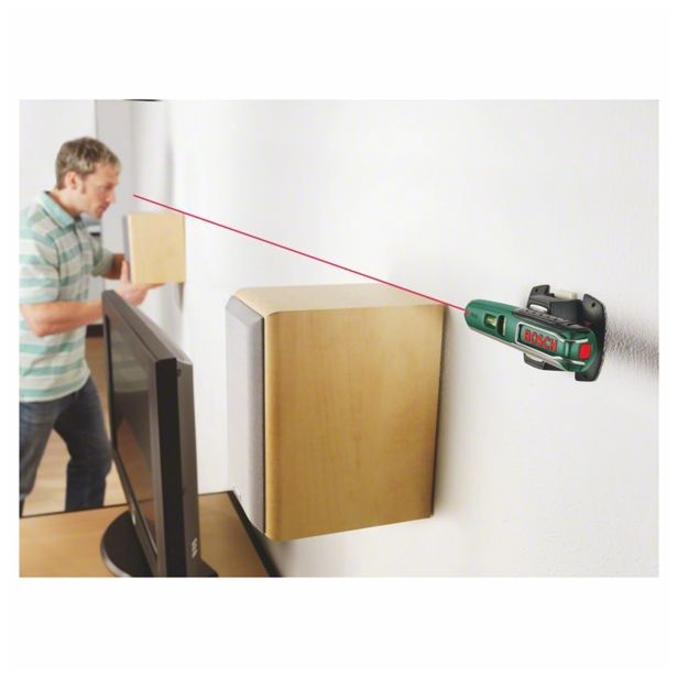 LASERSKA VODNA TEHTNICA BOSCH PLL5 Z ZIDNIM DRŽALOM