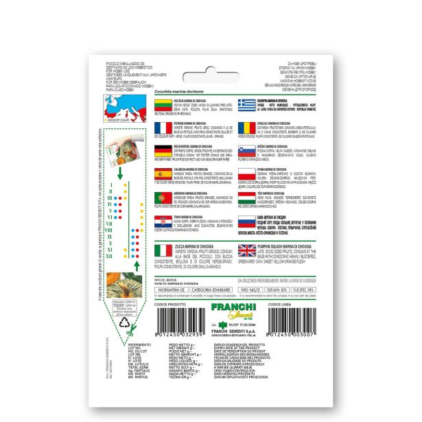 PLODOVKA FRANCHI SEMENTI BUČA MARINA DI CHIOGGIA