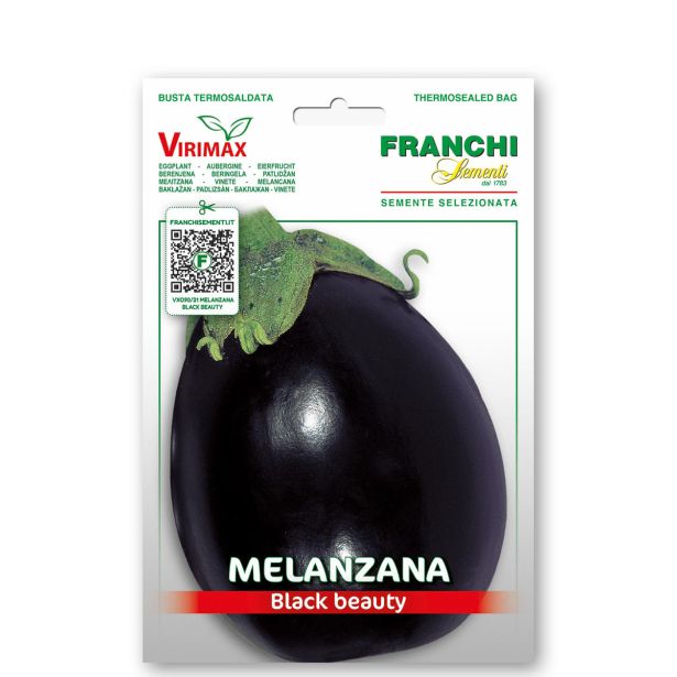 PLODOVKA FRANCHI SEMENTI JAJČEVEC BLACK BEAUTY VXO 90/21
