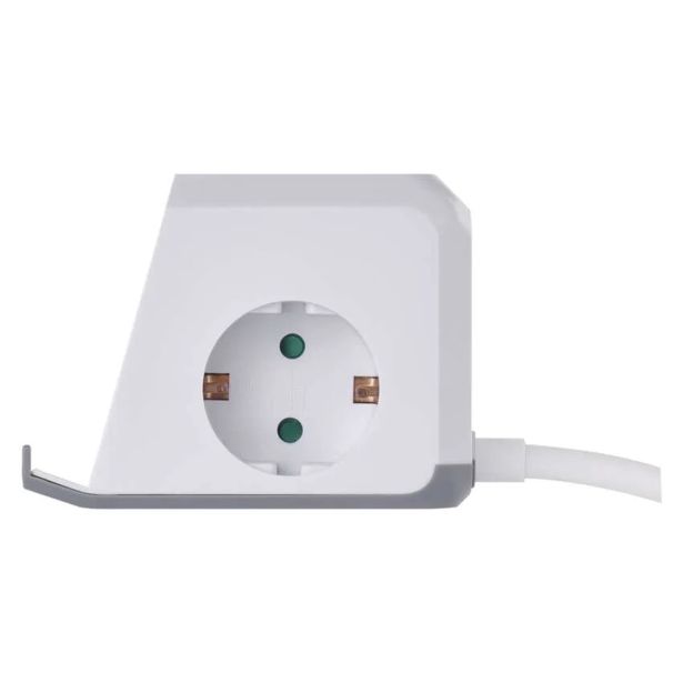 PODALJŠEK EMOS POLNILNA POSTAJA 2X ŠUKO 2X USB-A + 1X USB-C