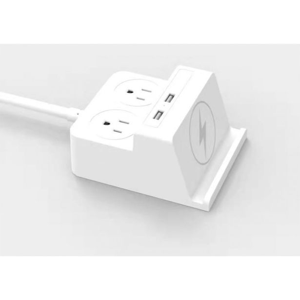 PODALJŠEK- PRENAP.ZAŠČITA WELL EXTS-2S2M-USBC3W, 2XUSB 1XUSB-C, 2X VTIČNICA