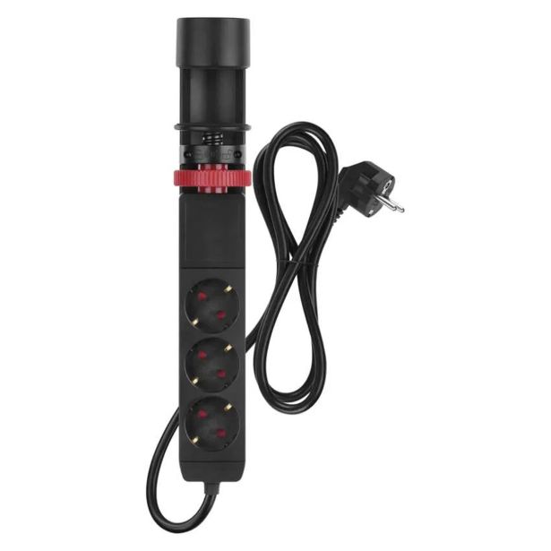 PODALJŠEK S STIKALOM EMOS PRITRDILNI 3 ŠUKO 2XUSB + USB C 1.5M