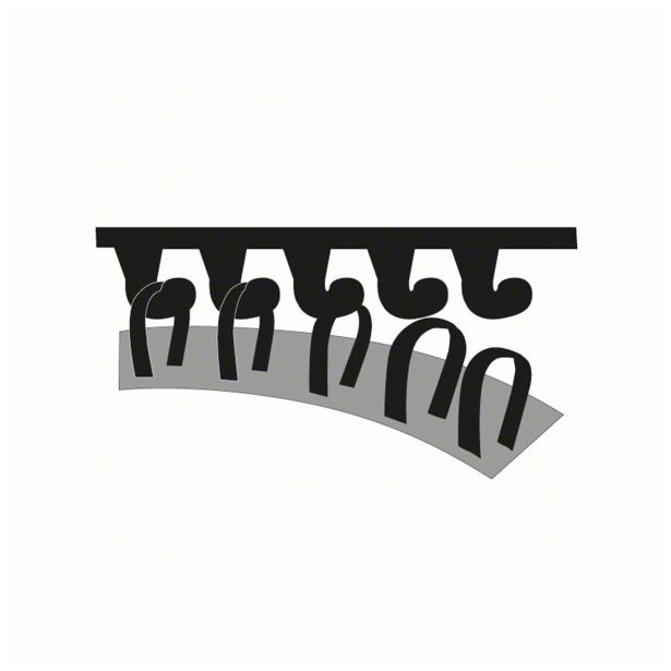 PODL. PLOŠČA ZA EKSCENTR. BOSCH BRUSNI KOLUT SREDNJE TRD