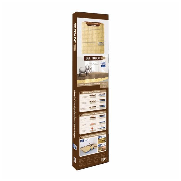 PODLOGA IZ UM. MATERIALA SELIT SELITBLOC 1.5 MM ZA VINILNE PLOŠČE