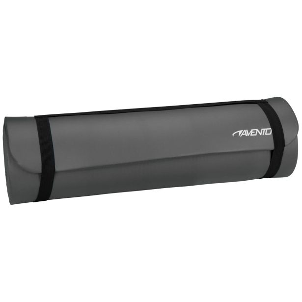 PODLOGA ZA FITNES/JOGA AVENTO NBR 42MD SIVA