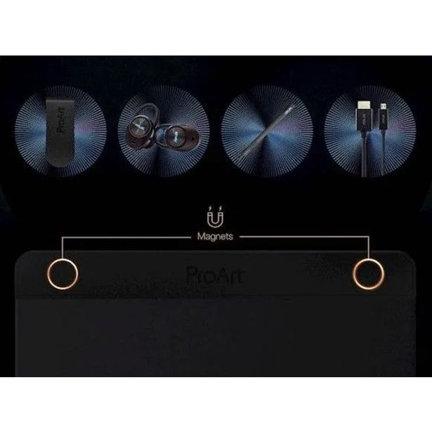 PODLOGA ZA MIŠKO ASUS PS201 PROART MOUSE PAD, VELIKOST A4, ČRNA